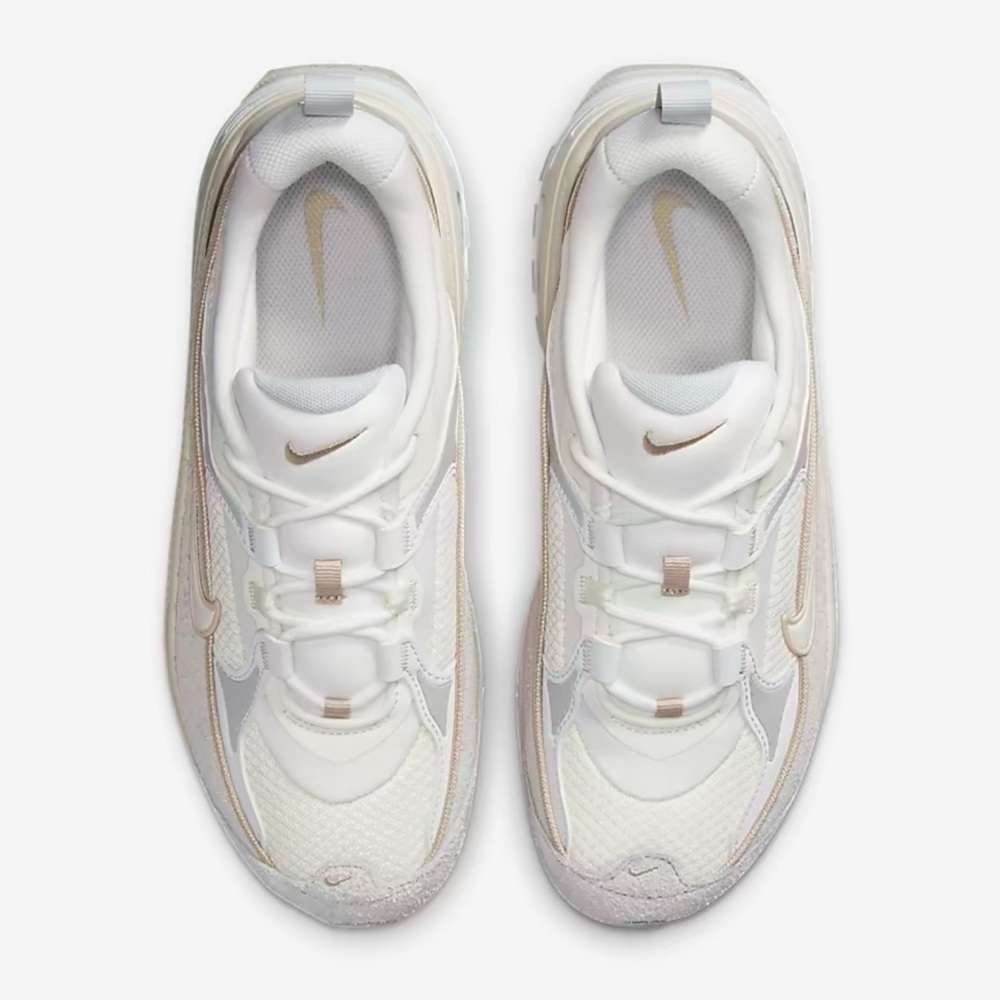 NWT * Nike Air Max Bliss LX Size 6 - Summit White, Phantom Dust, Sandrift, Sail - Picture 8 of 12